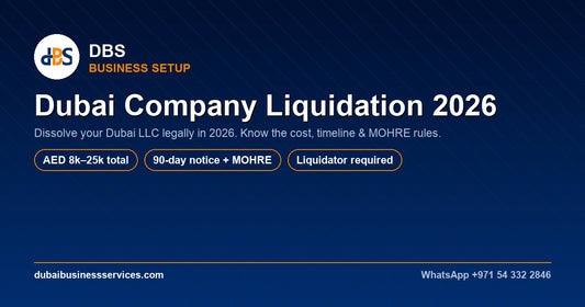 Dubai Company Liquidation 2026: Cost & Process Guide