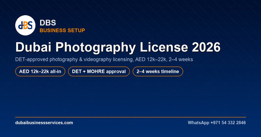Dubai Photography License 2026: Cost, Timeline & DET Requirements