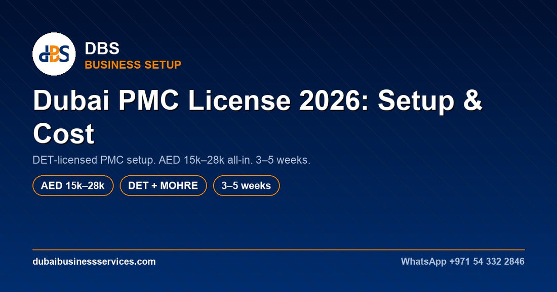 Dubai Project Management License 2026: Cost & Timeline