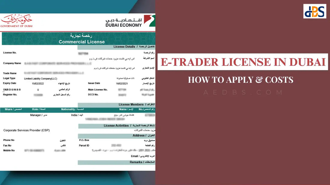 E-Trader License in Dubai: How to Get, Costs, Permitted Activities