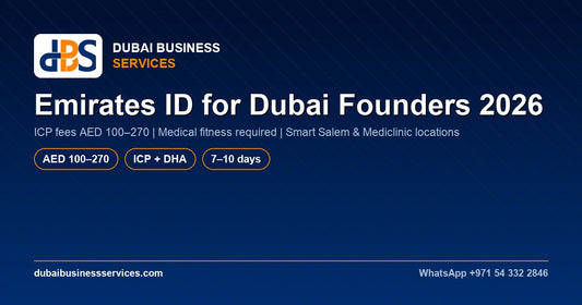 Emirates ID 2026 for UAE Founders: Cost, Process & Timeline