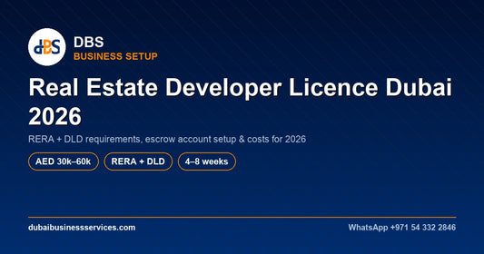 Real Estate Development License Dubai 2026 — Cost & RERA Rules